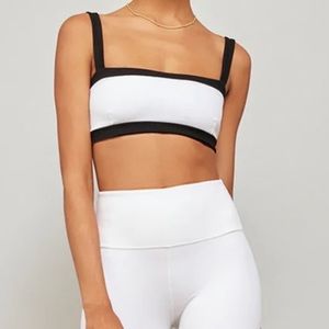 Carbon38 Bra Color Block Sports Bra (Medium)